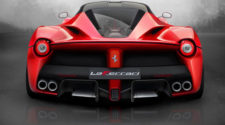 Ferrari – sgommata e fuga